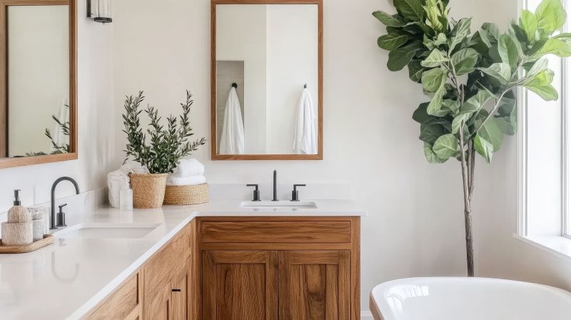 Stylish Vanity Area